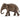 Elefante asiático hembra (bundle)