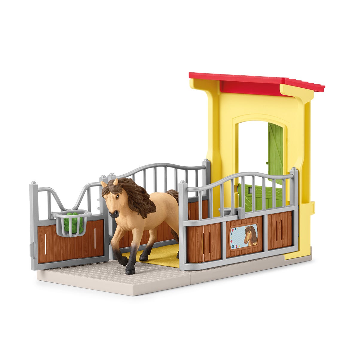 Box para ponis con semental islandés