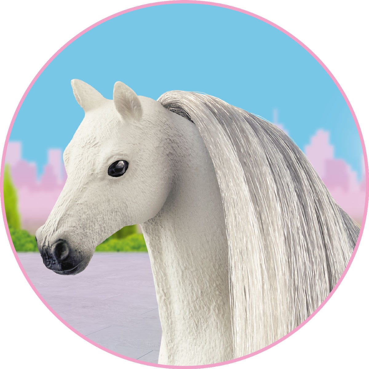 Crin y cola Beauty Horses Gris