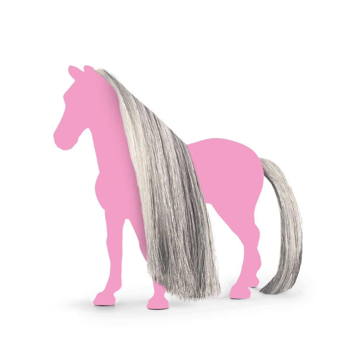 Crin y cola Beauty Horses Gris