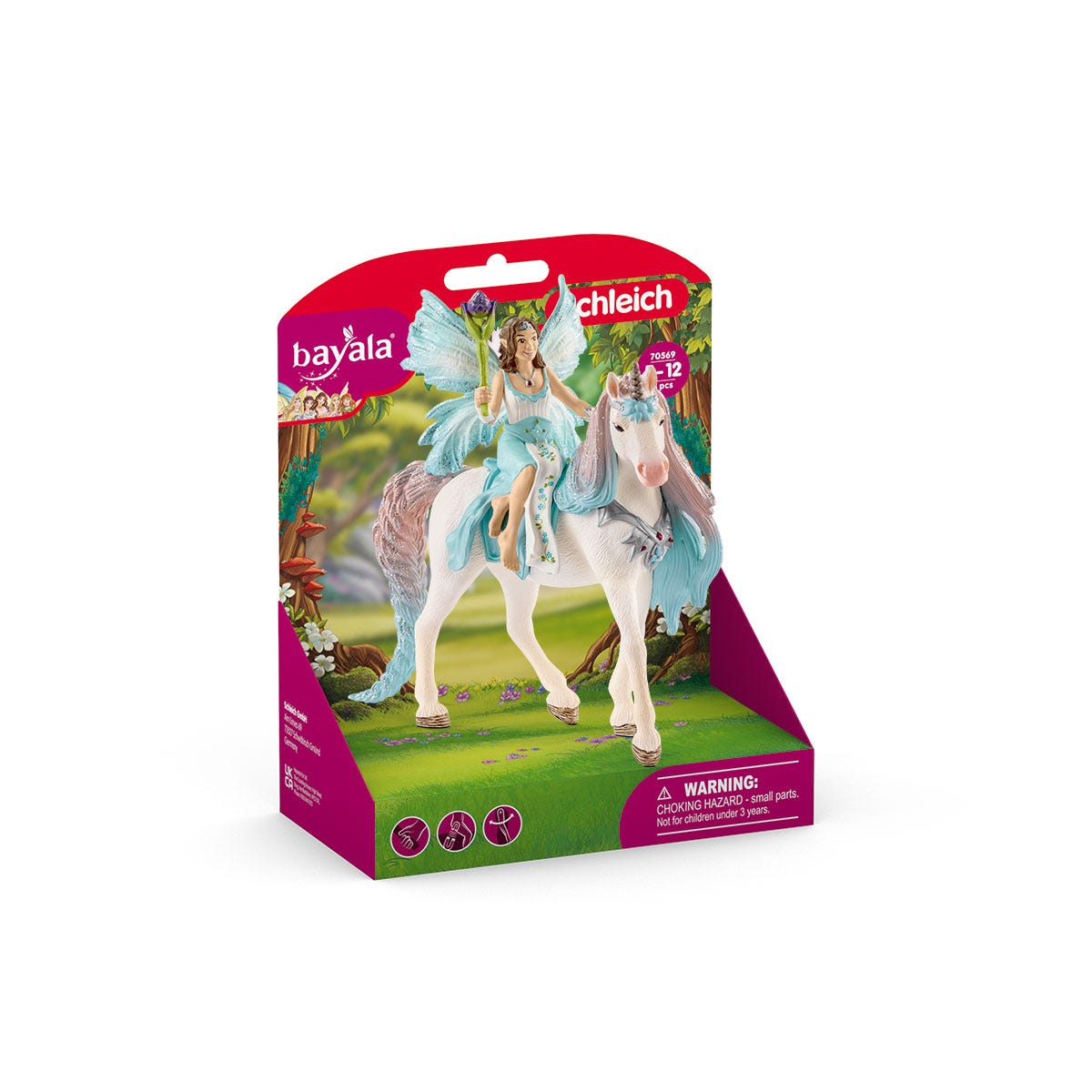 Hada Eyela con unicornio para princesas