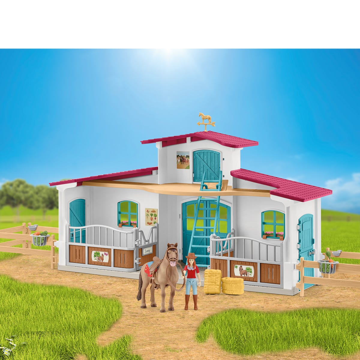 Set de iniciación granja de caballos