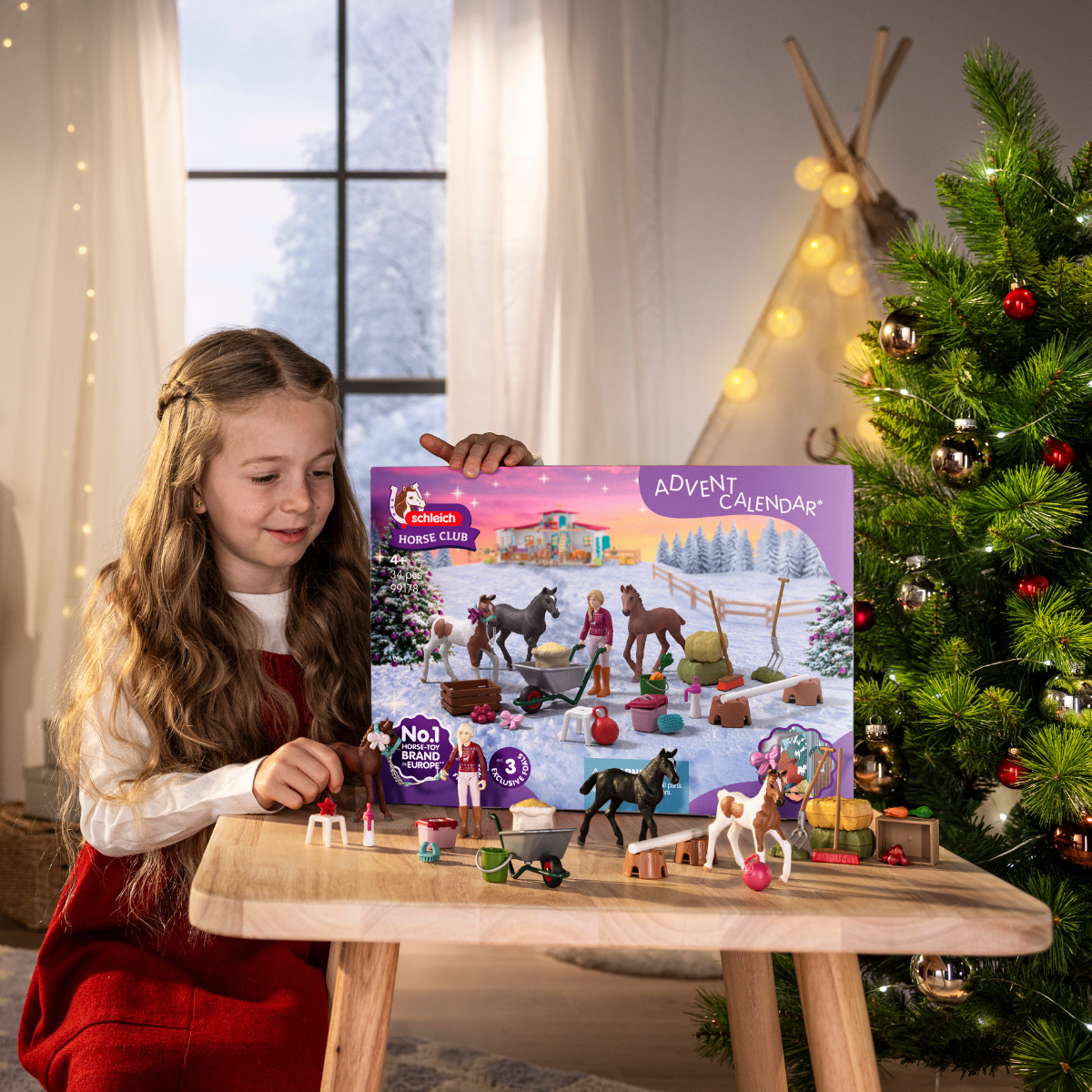 Calendario de Adviento HORSE CLUB 2025 - Maravillas navideñas para la cría de potros