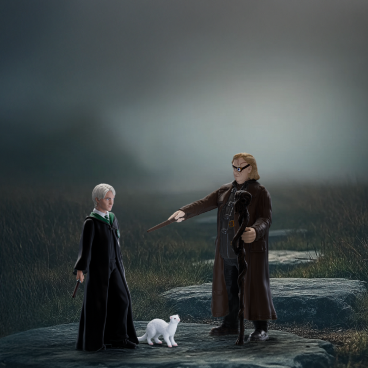 Ojoloco Moody & Draco Malfoy™ con hurón