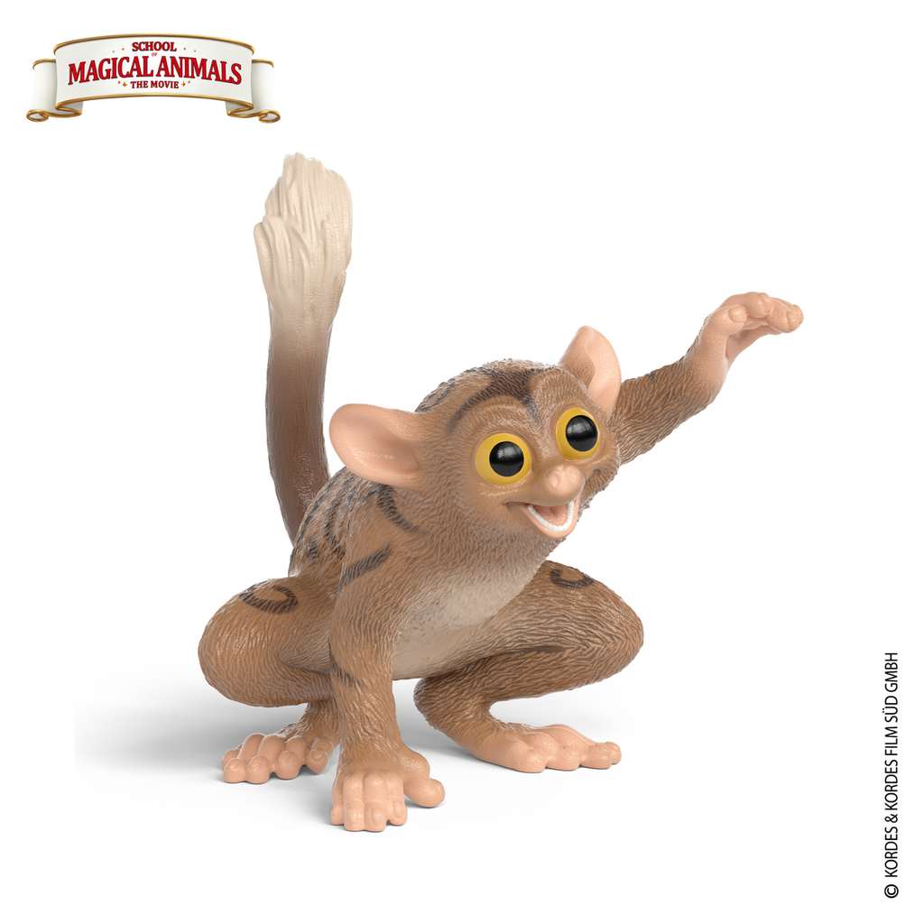 Figura Schleich Rabbat El Zorro - Colección "El Colegio De Los Animales Mágicos", 10x3x7 Cm, Para Niños +3 Años