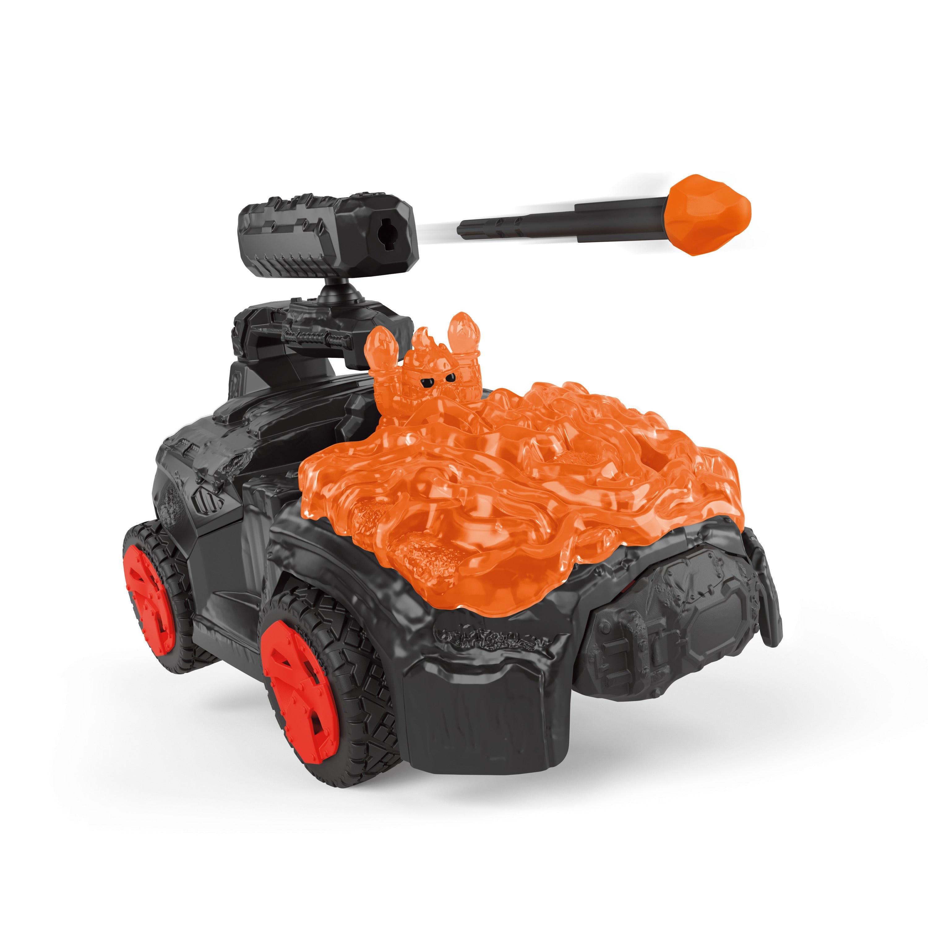 Crashmobil de lava con minicriatura