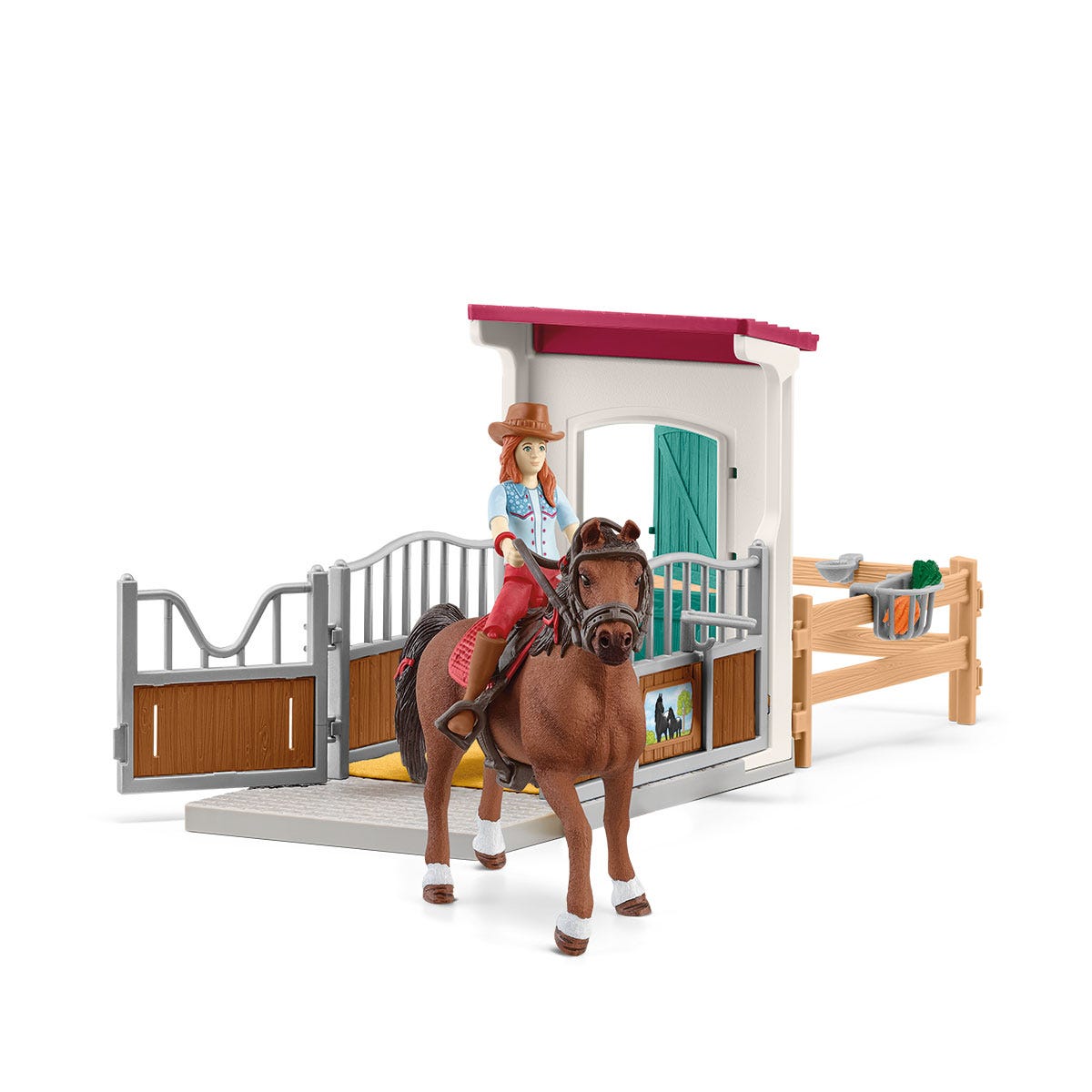 HORSE CLUB Box para caballos con Hannah y Cayenne