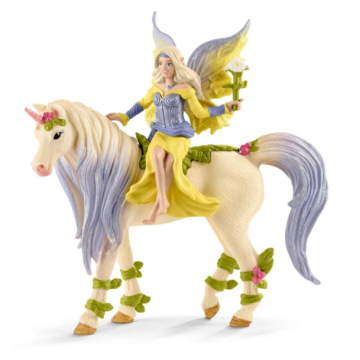 Hada Sera con unicornio florido