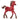 Unicornio coleccionable Granate