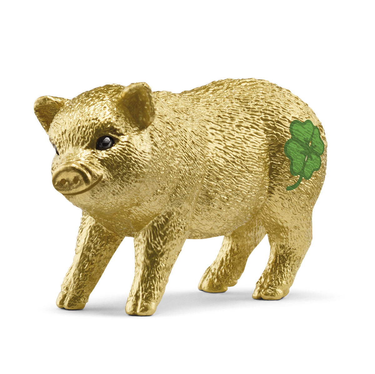 Cerdo dorado de la suerte