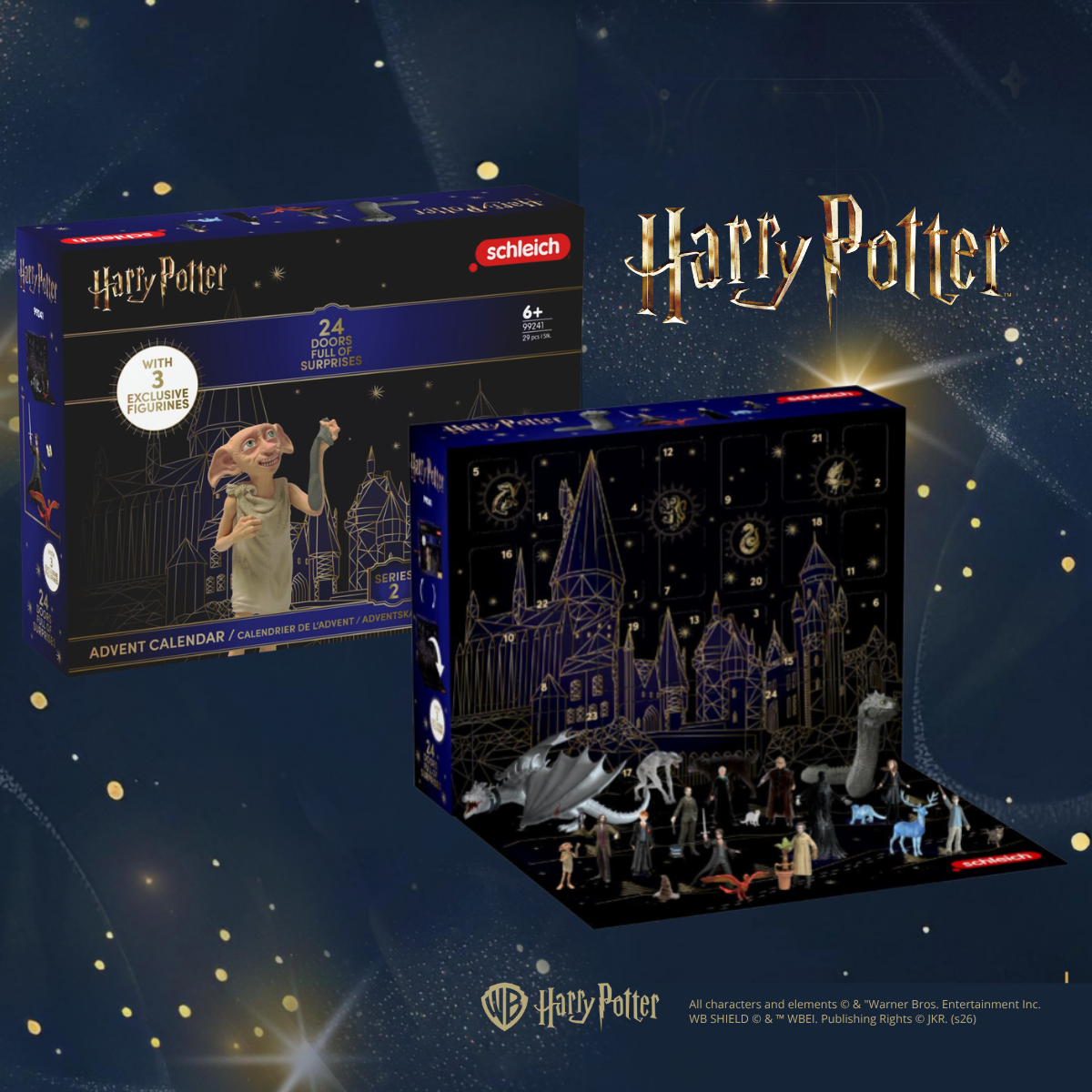 Serie 2 del Calendario de Adviento Minifiguras Harry Potter